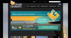Desktop Screenshot of graingrowers.com.au
